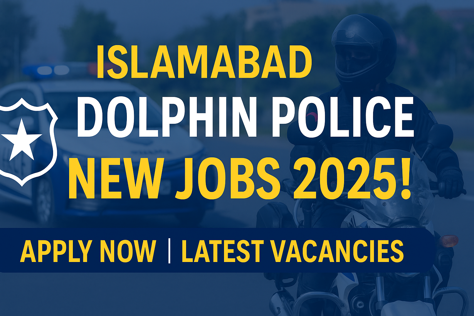 Islamabad Dolphin Police Jobs 2025