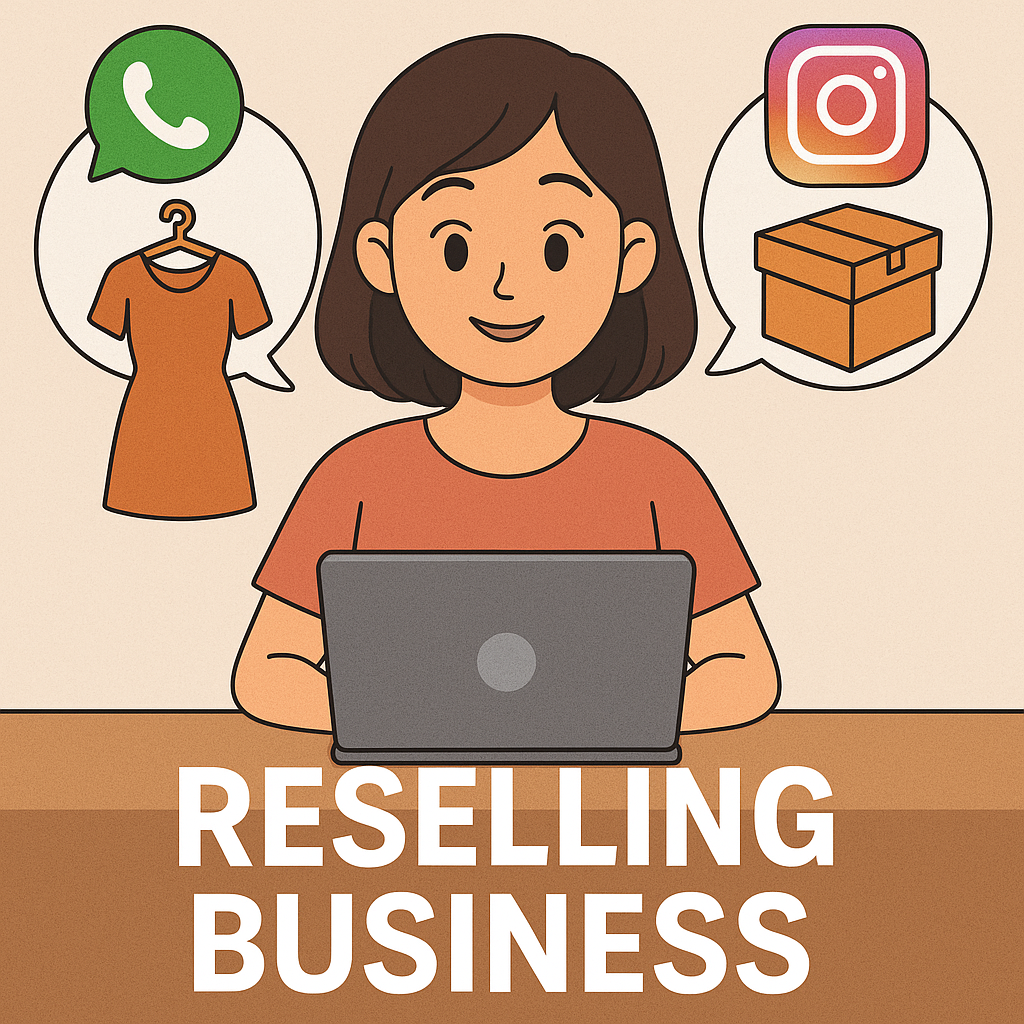 3. Reselling Business on WhatsApp/Instagram