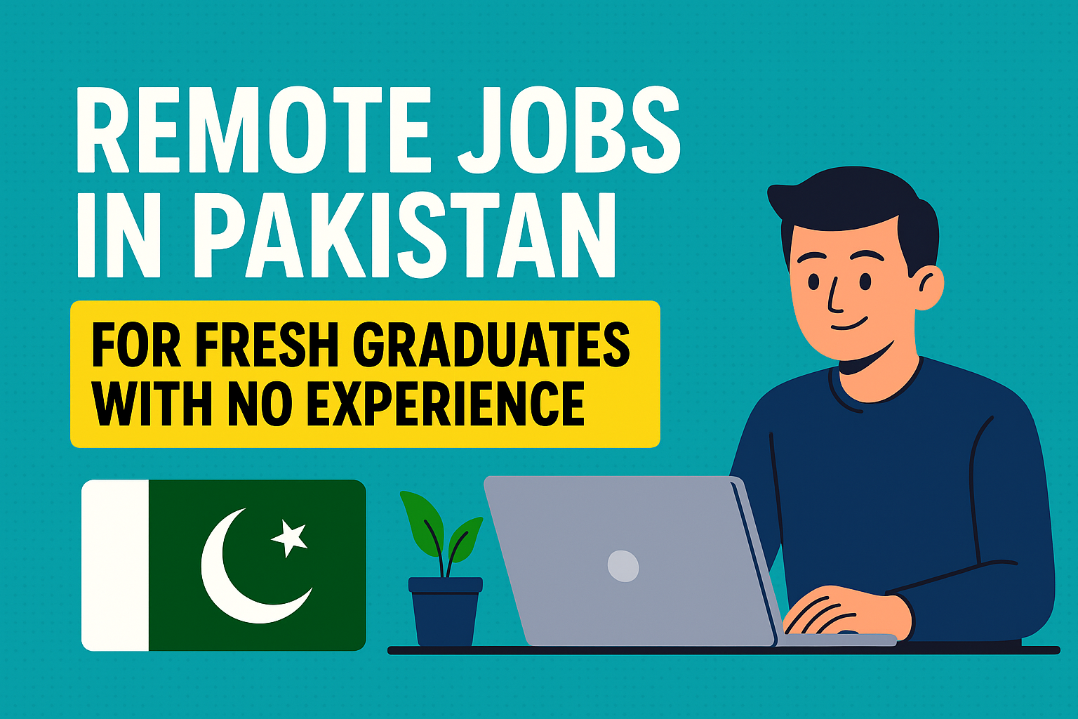 Remote Jobs in Pakistan for Fresh Graduates with No Experience