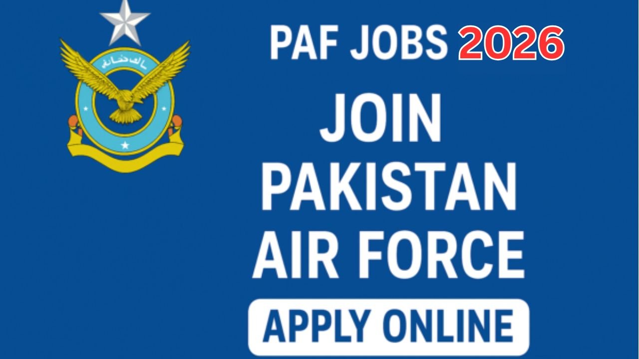 Pakistan Air Force Jobs 2026 Online Apply